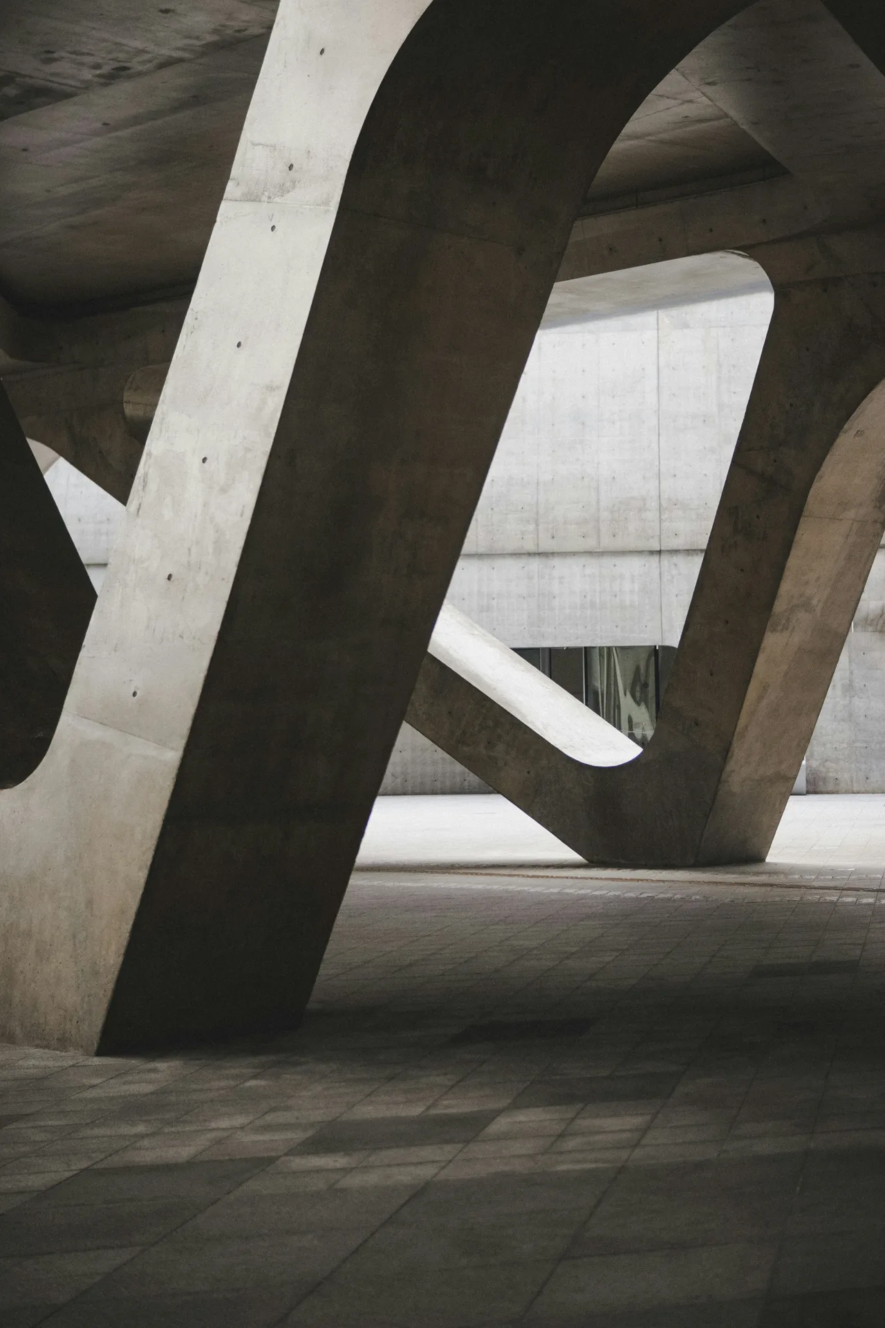 decorative architectural concrete plaza at a Oshawa commercial property